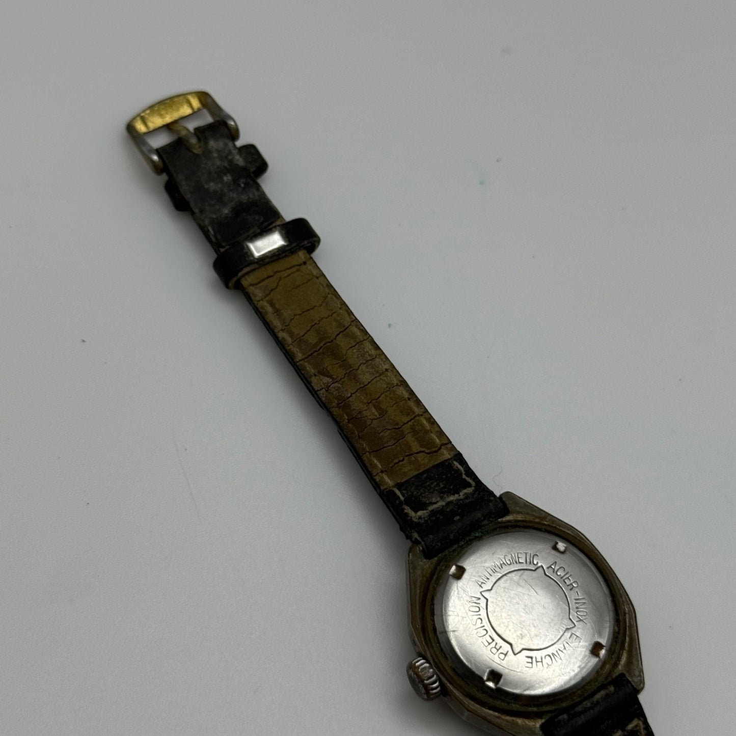 26mm Vintage Utina Etoile Interesting Date Dial Manual Wind Watch PARTS / REPAIR