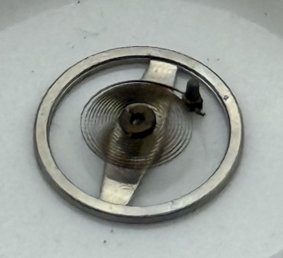 BRAC 2021 Balance Wheel Complete And Spring 5 1/4''' Watch Movement Parts 