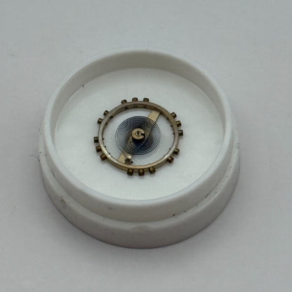 Derby 40 Balance Wheel Complete And Spring 8 3/4’’’ 102 M Watch Movement Parts