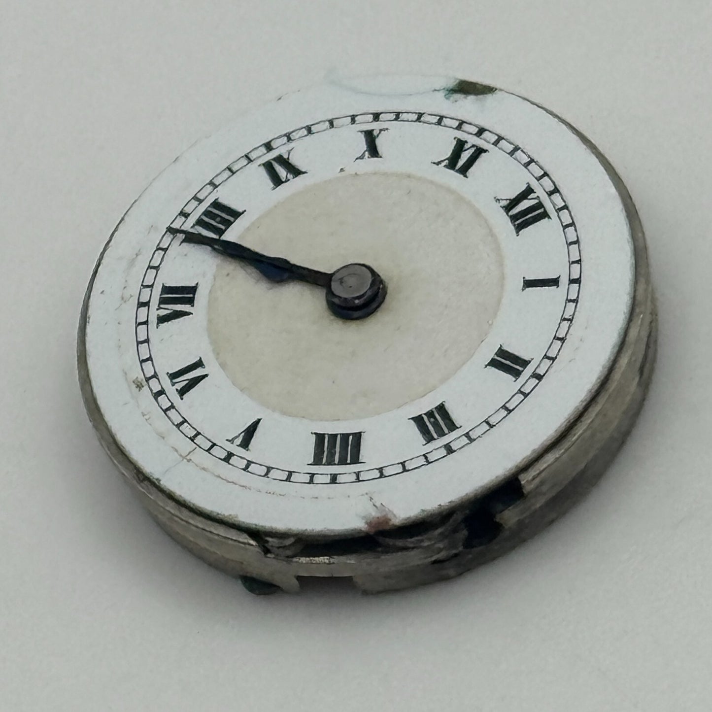 19.7mm Balance Ok Roman Numerals Swiss Bullseye Dial Trench Manual Wind PART