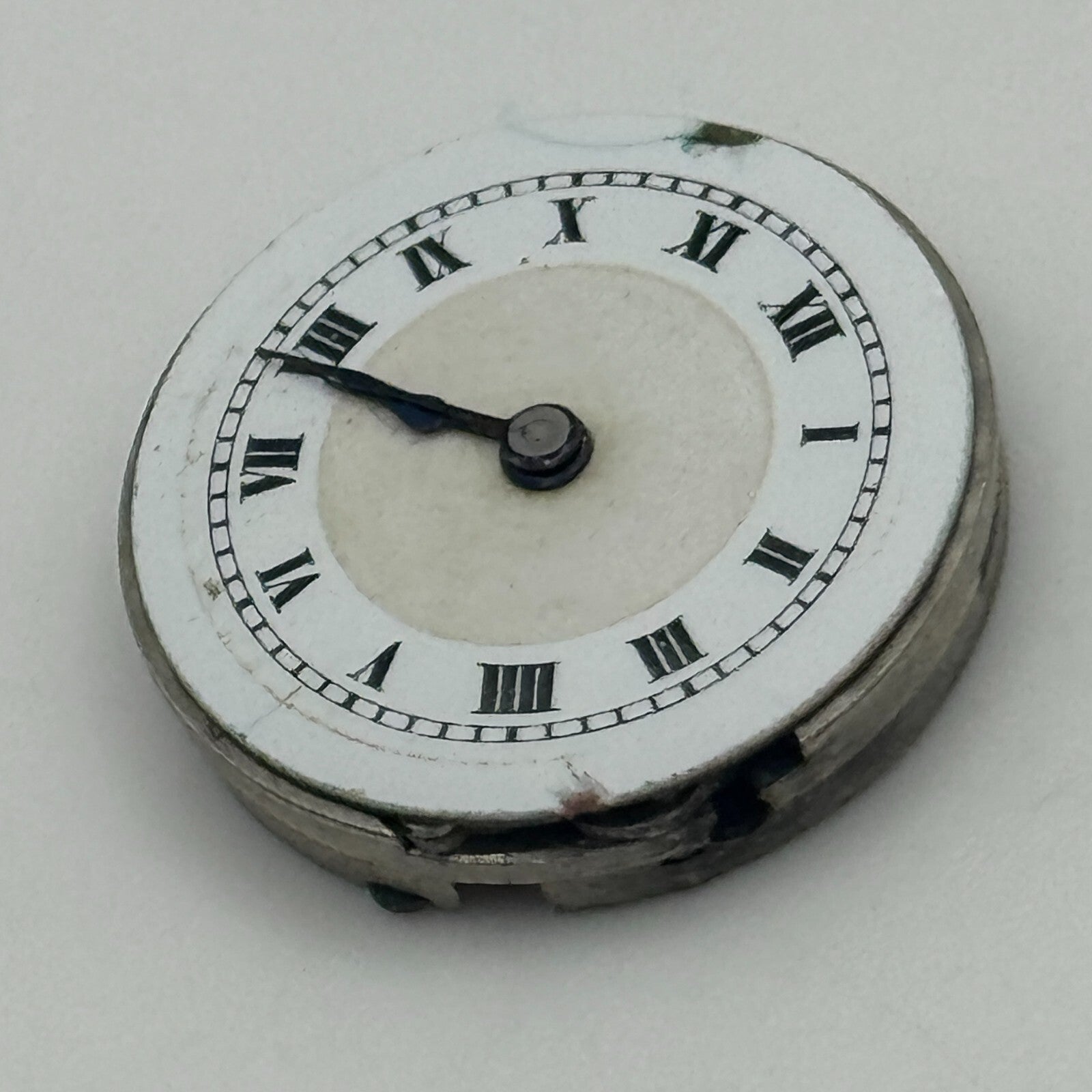 19.7mm Balance Ok Roman Numerals Swiss Bullseye Dial Trench Manual Wind PART