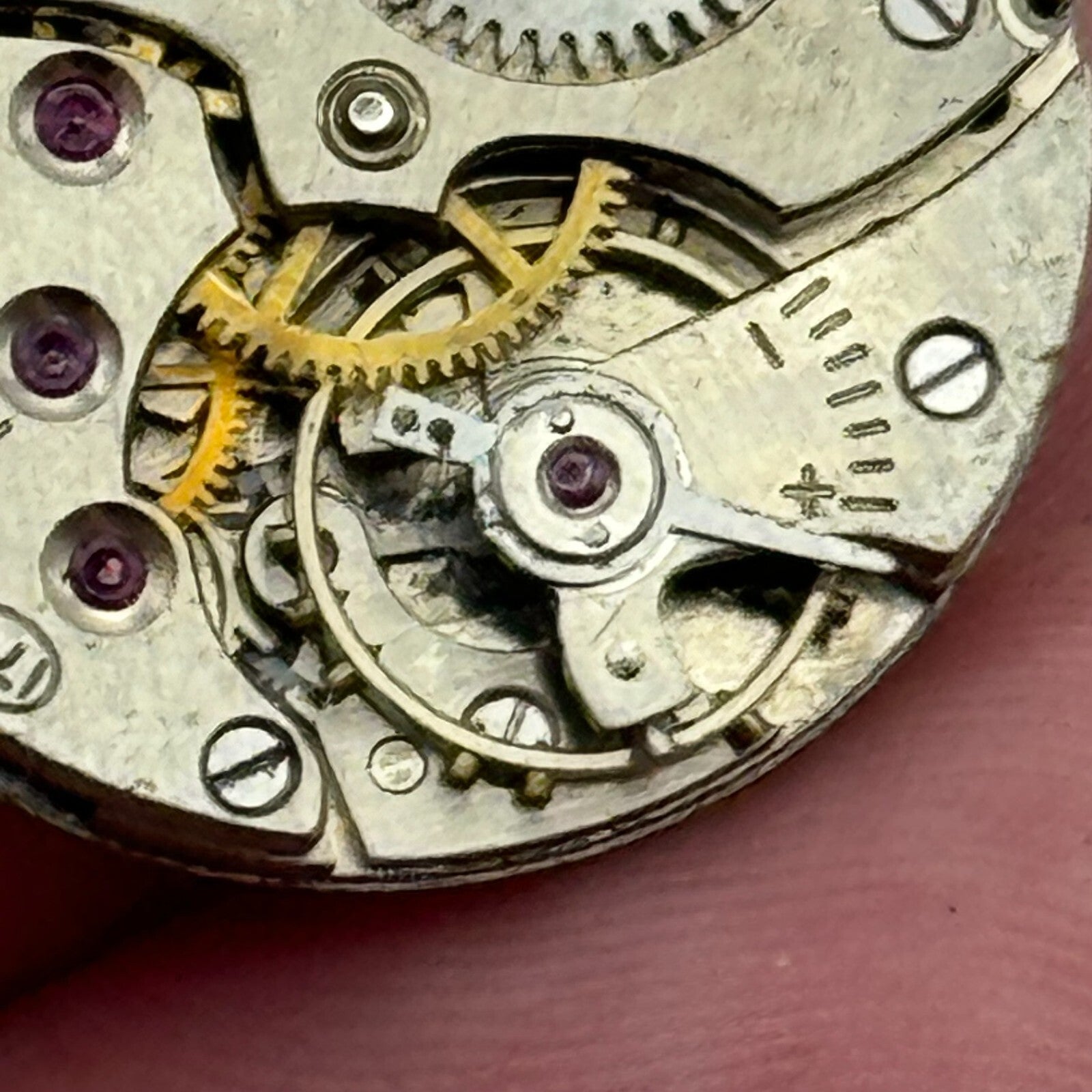 22mm Everite Record 170 Sub Seconds Manual Wind Trench Watch Movement PARTS