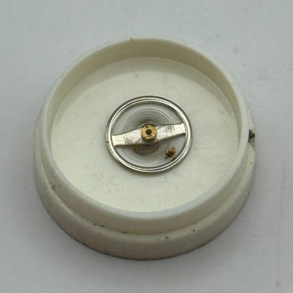 Brac 2051 Balance Wheel Complete And Spring 5¼’’’ 69 M Watch Movement Parts NOS