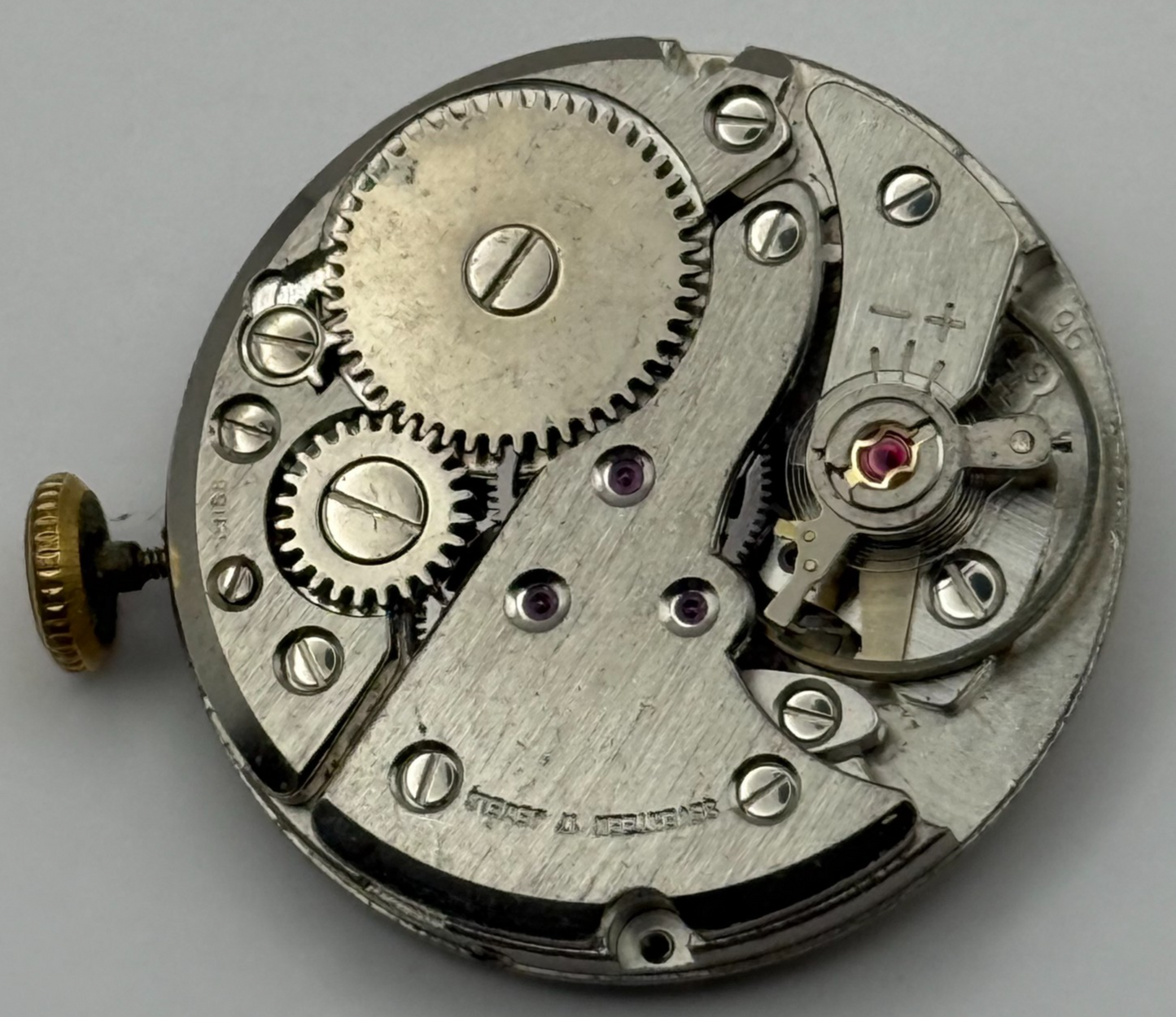 Ava FHF ST 96 Watch Movement Running Manual Wind Vintage Parts Repair 25.9mm