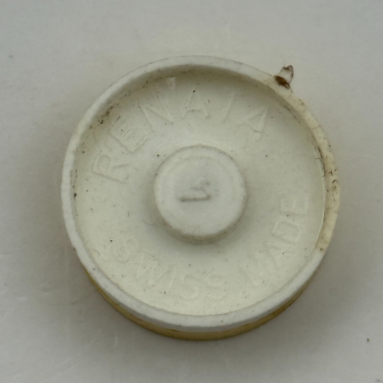 EB 8021 Balance Wheel Complete And Spring  10½’’’ 1253 Watch Movement Parts NOS