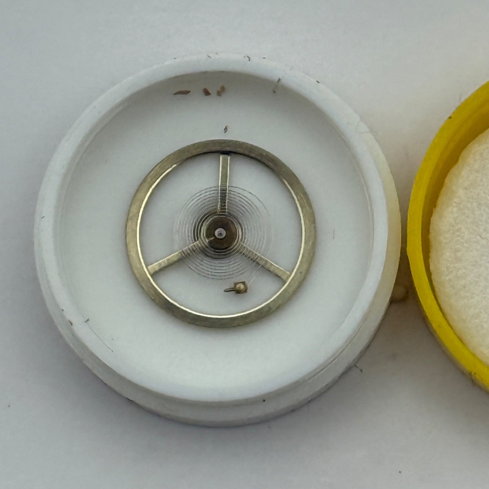 Ebosa 65 Balance Wheel Complete And Spring 12 1/2''' 942 Watch Movement Parts 