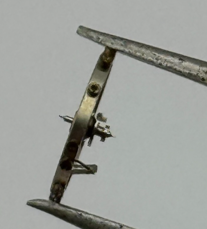 FHF 75 Balance Wheel Complete And Spring 5¼’’’ 203 M Watch Movement Parts 