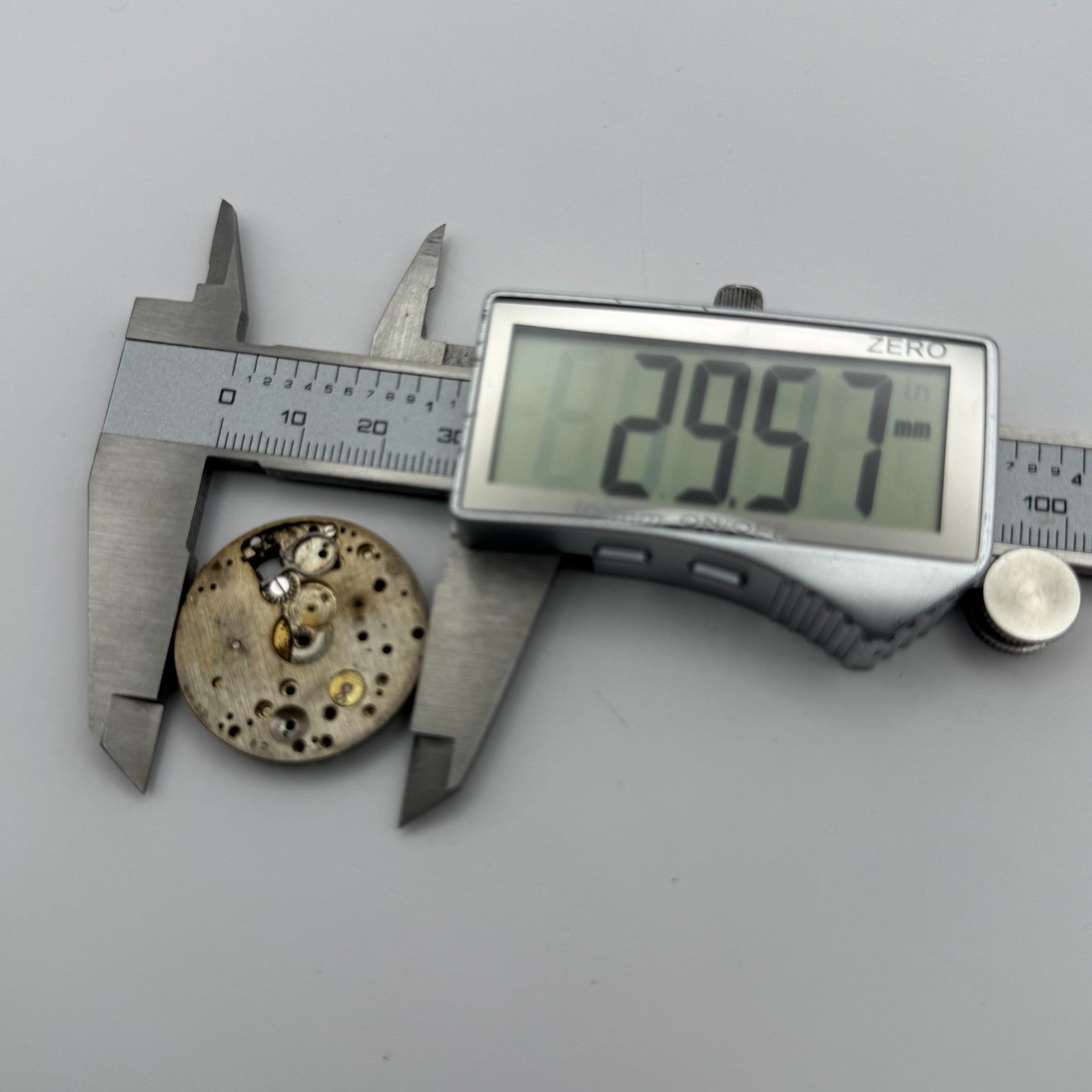 AS A Schild Trench Watch Movement Manual Wind Vintage Swiss Parts Repair 29.5mm