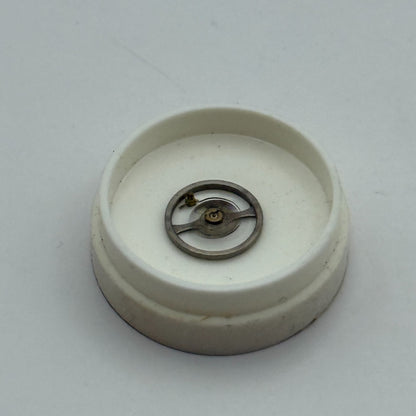 Oris 410 Balance Wheel Complete And Spring  5¼’’’ 330 M Watch Movement Parts NOS