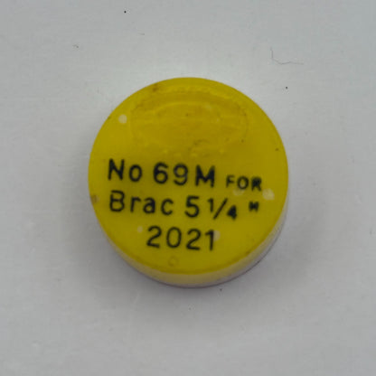 Brac 2021 Balance Wheel Complete And Spring  5¼’’’ 69 M Watch Movement Parts 