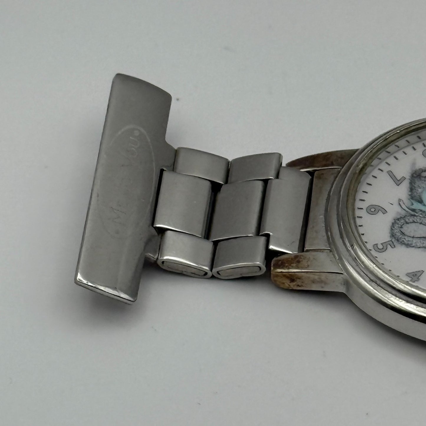 Me to You Quartz Fob Nurse Watch Teddy Bear Dial Working 31mm New Battery