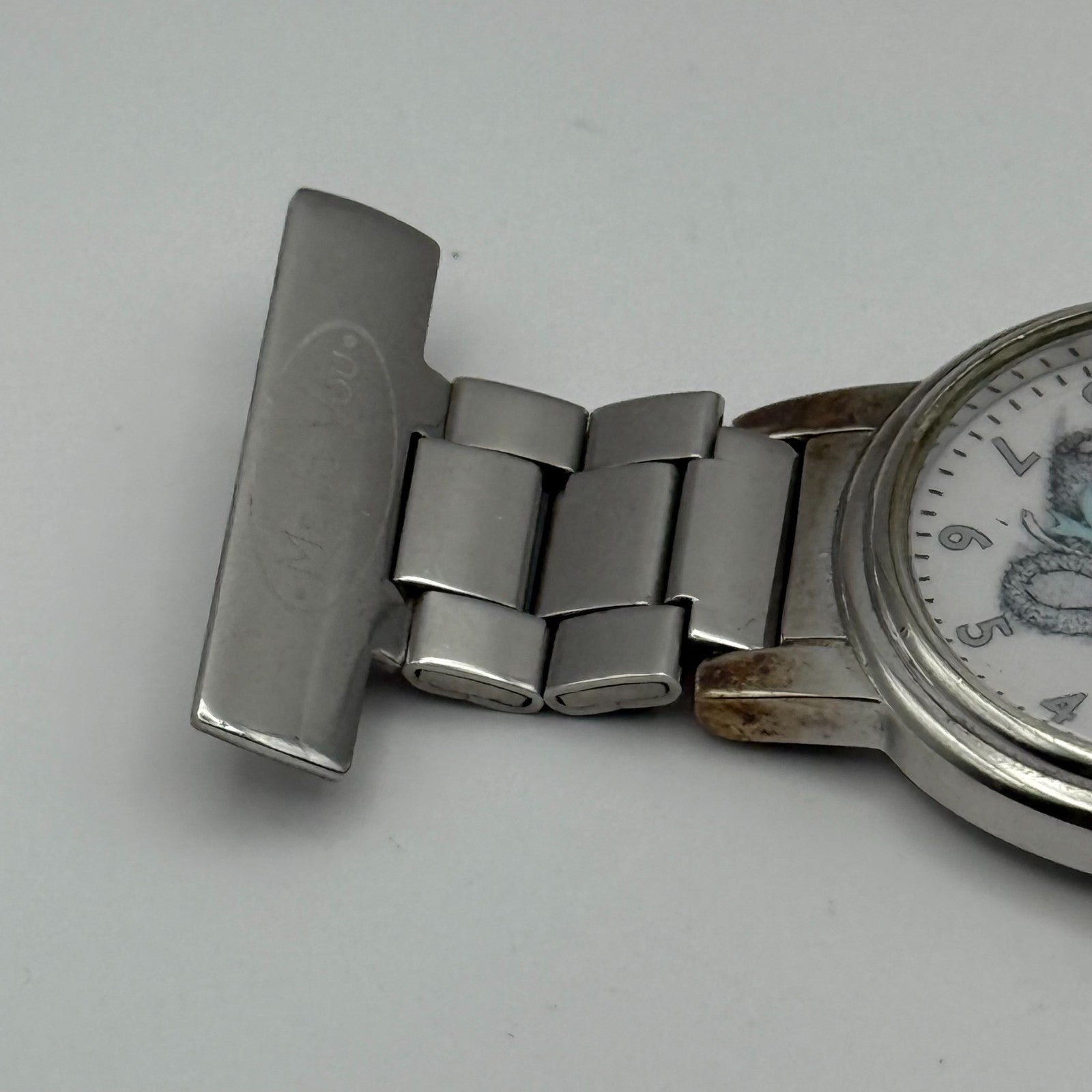 Me to You Quartz Fob Nurse Watch Teddy Bear Dial Working 31mm New Battery