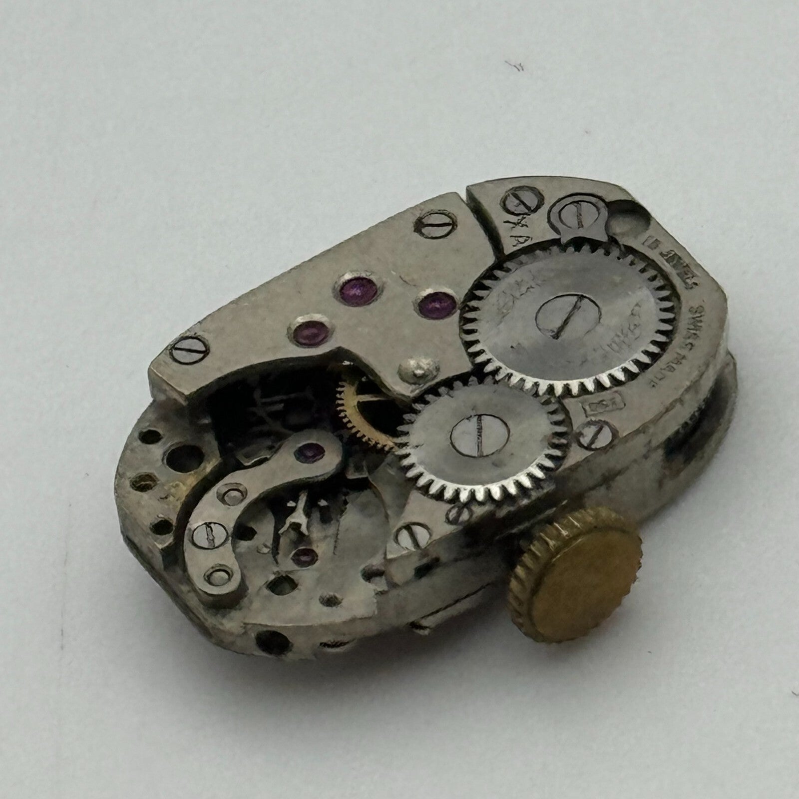 12.7mm Ladies Peseux P 120 Manual Wind 15 Jewels Watch Movement Swiss PARTS