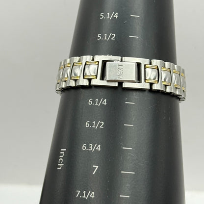 27mm Working Ladies Next Two Tone Roman Numerals Quartz Watch 5.75 Inches