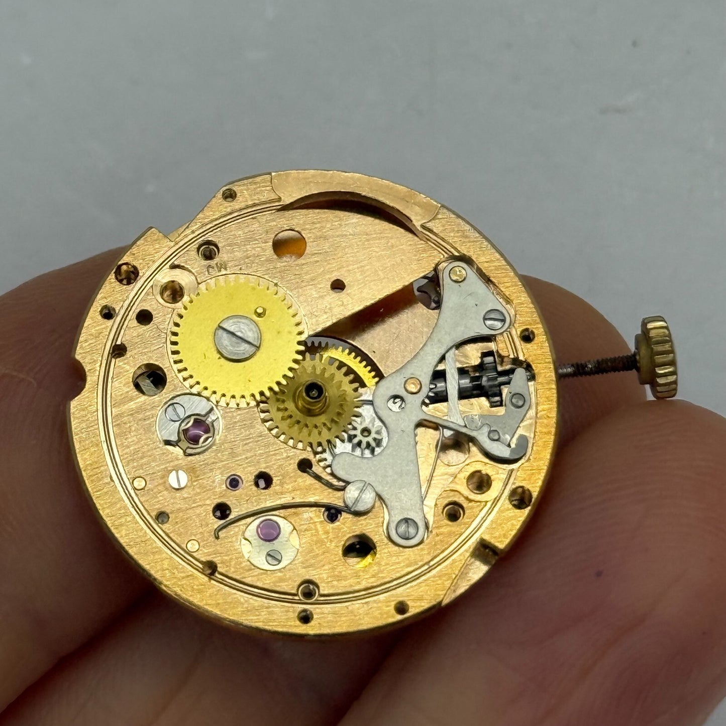 25.4mm Vintage Lorenz Peseux P 336N Manual Wind Watch Movement PARTS REPAIR
