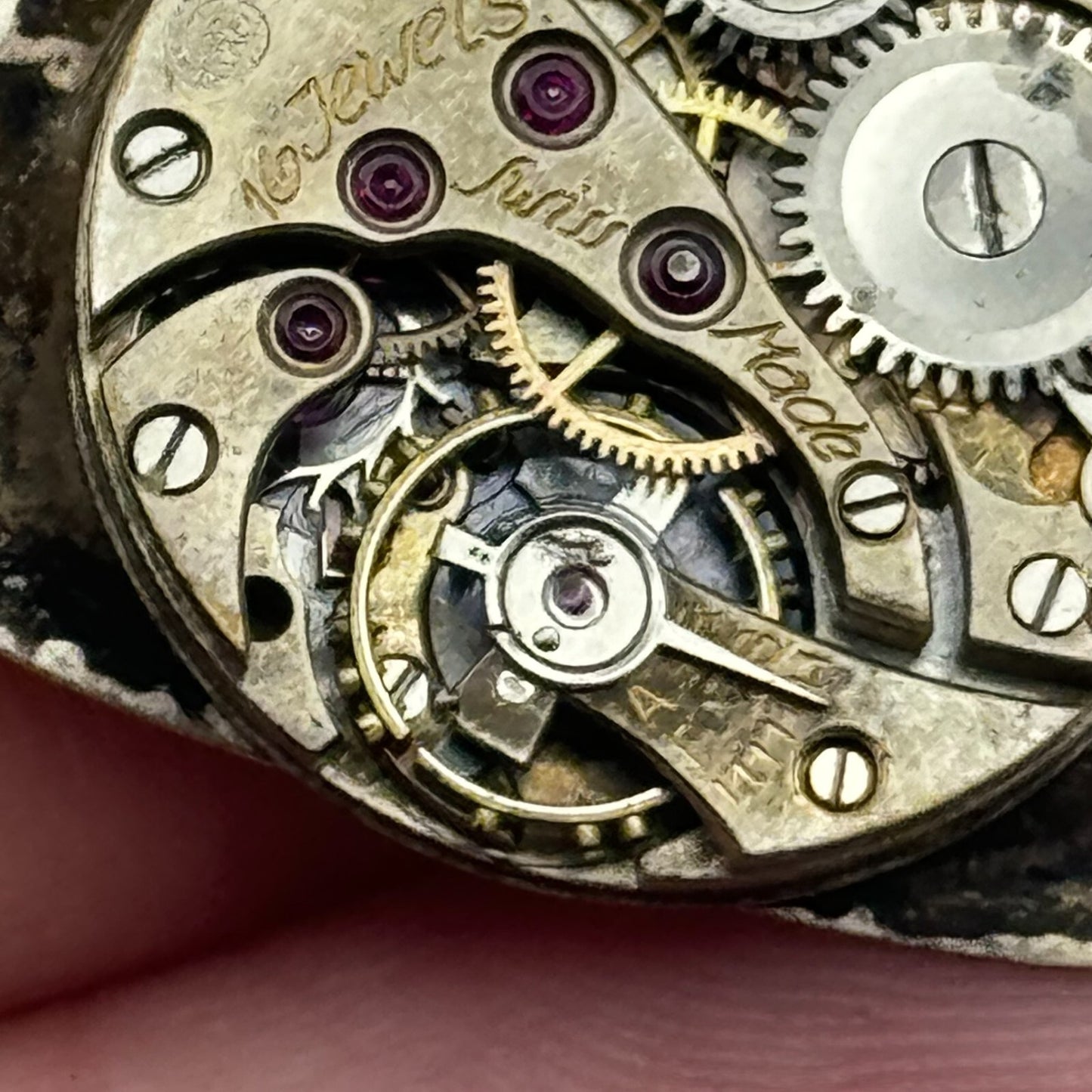 19.7mm Dreadnought B.10022 Manual Wind 16 Jewels Swiss Made Watch Movement PARTS