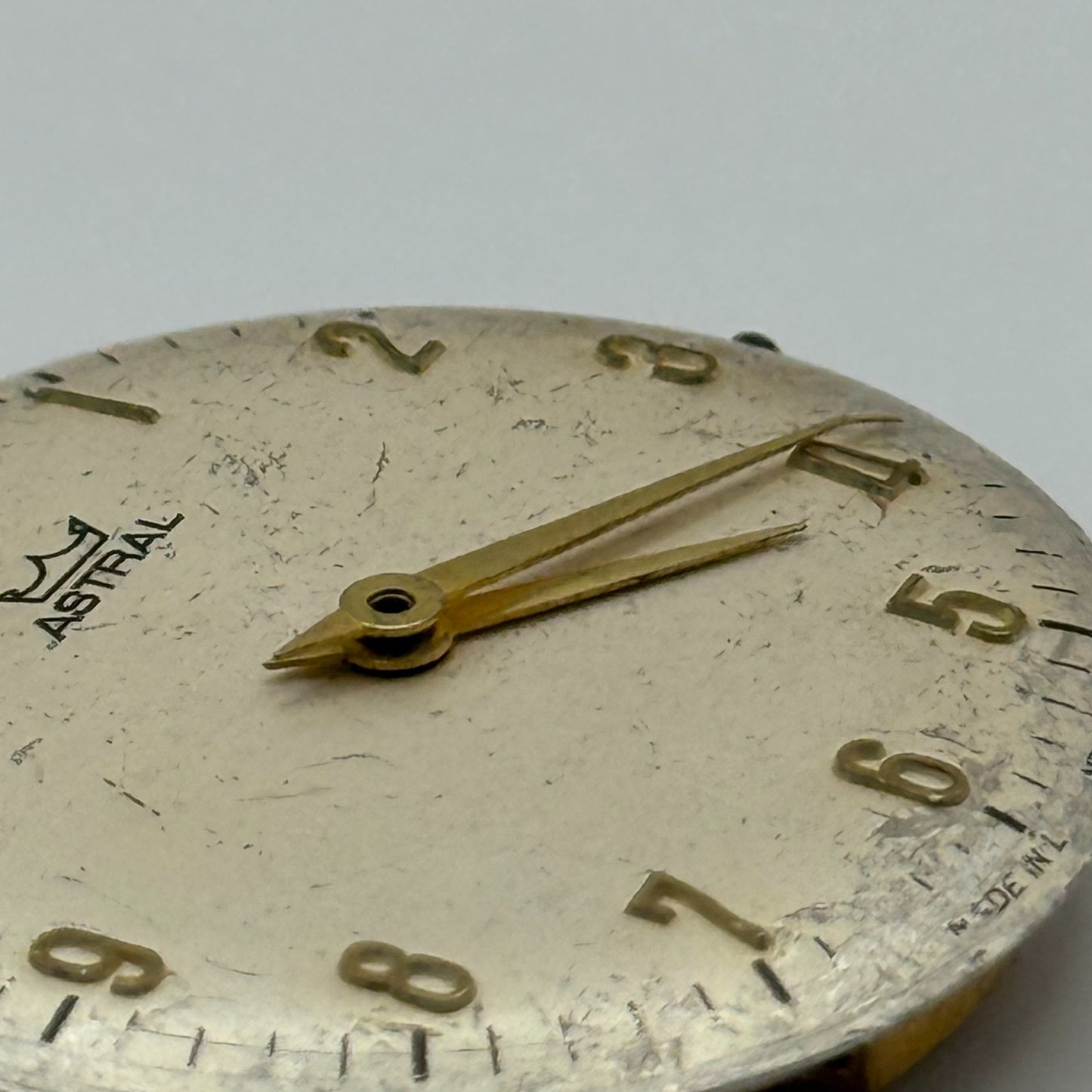 Smiths Astral 66 60466E Men's Watch Movement Manual Wind Vintage Parts Repair