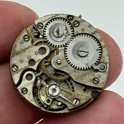 24.8mm Interesting Unidentified 607 Manual Wind Swiss Watch Movement PARTS SPARE