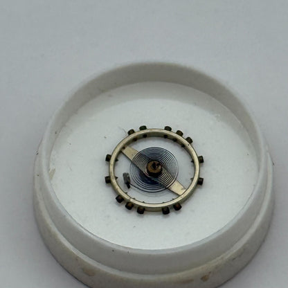 FEF 270 Balance Wheel Complete And Spring  5¼’’’ 173 Watch Movement Parts NOS