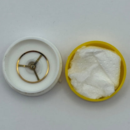 c.603 Balance Wheel Complete And Spring 10 1/2''' Watch Movement Parts NOS 