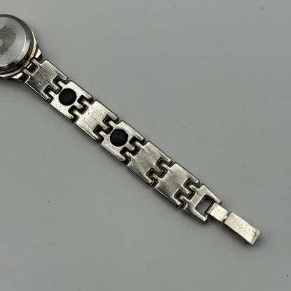 Clementine L. Ladies Quartz Watch MOP Dial Two Tone Bracelet Working 22mn