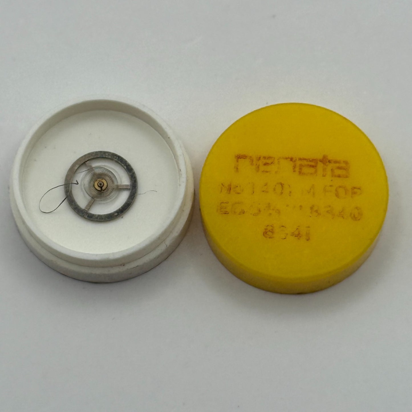 EB 8340 8341 Balance Complete 6 3/4''' Renata 1401 M Watch Movement DAMAGED