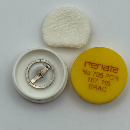 Brac 107 115 Balance Wheel Complete And Spring  705 Watch Movement Parts NOS