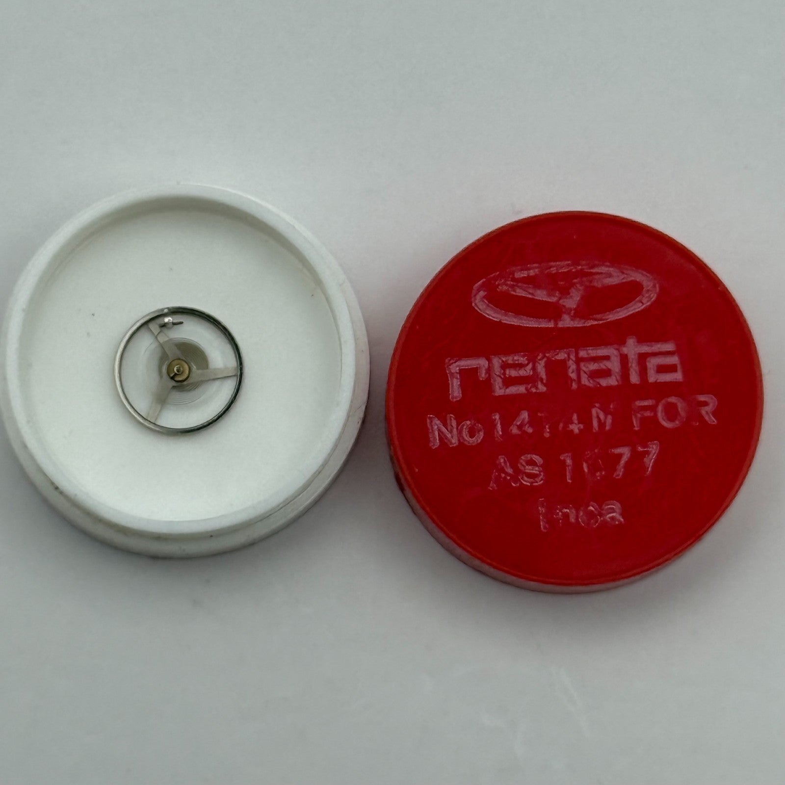 AS 1677 Balance Wheel Complete And Spring Inca 1414 M Watch Movement Parts NOS