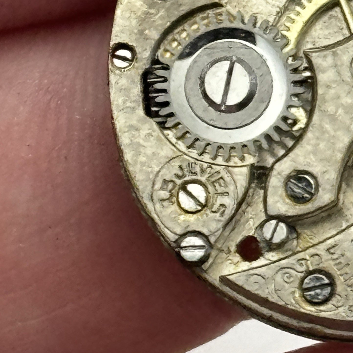 25.7mm Early ROLEX Rebberg Depose 15 Jewels Antique Watch Movement PARTS SPARES