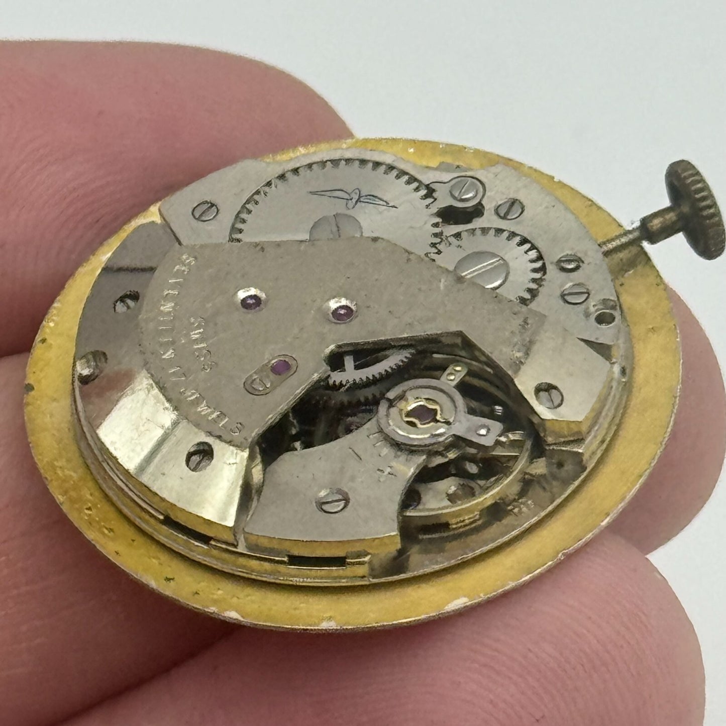 25.9mm Rotary AS 1795 A Schild Manual Wind Swiss Watch Movement PARTS SPARES