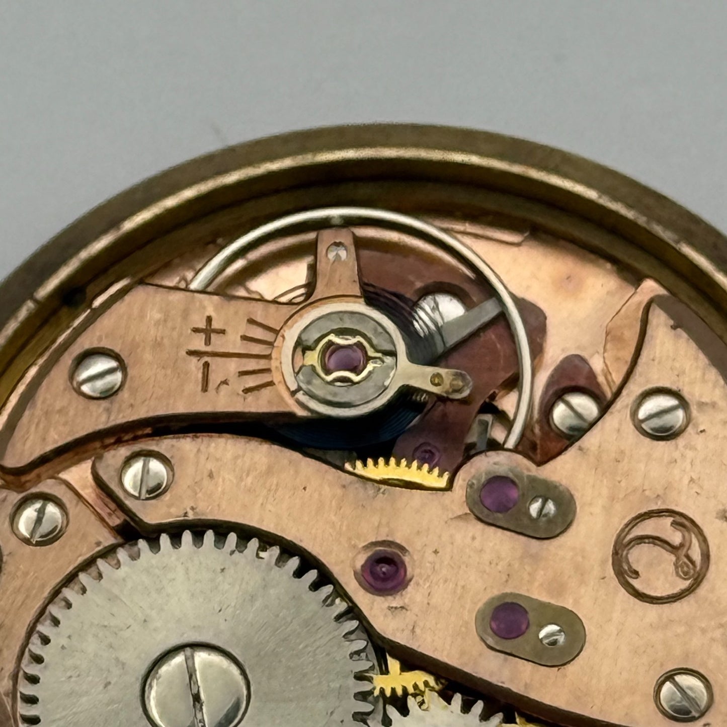 FHF 72 Watch Movement Excalibur Manual Wind Vintage Swiss Parts Repair 31mm