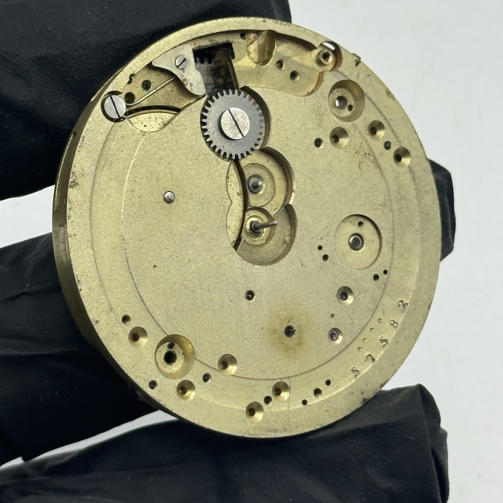 42.8mm J M Buff Partial Cylinder Quality Pocket Watch Movement FOR PARTS