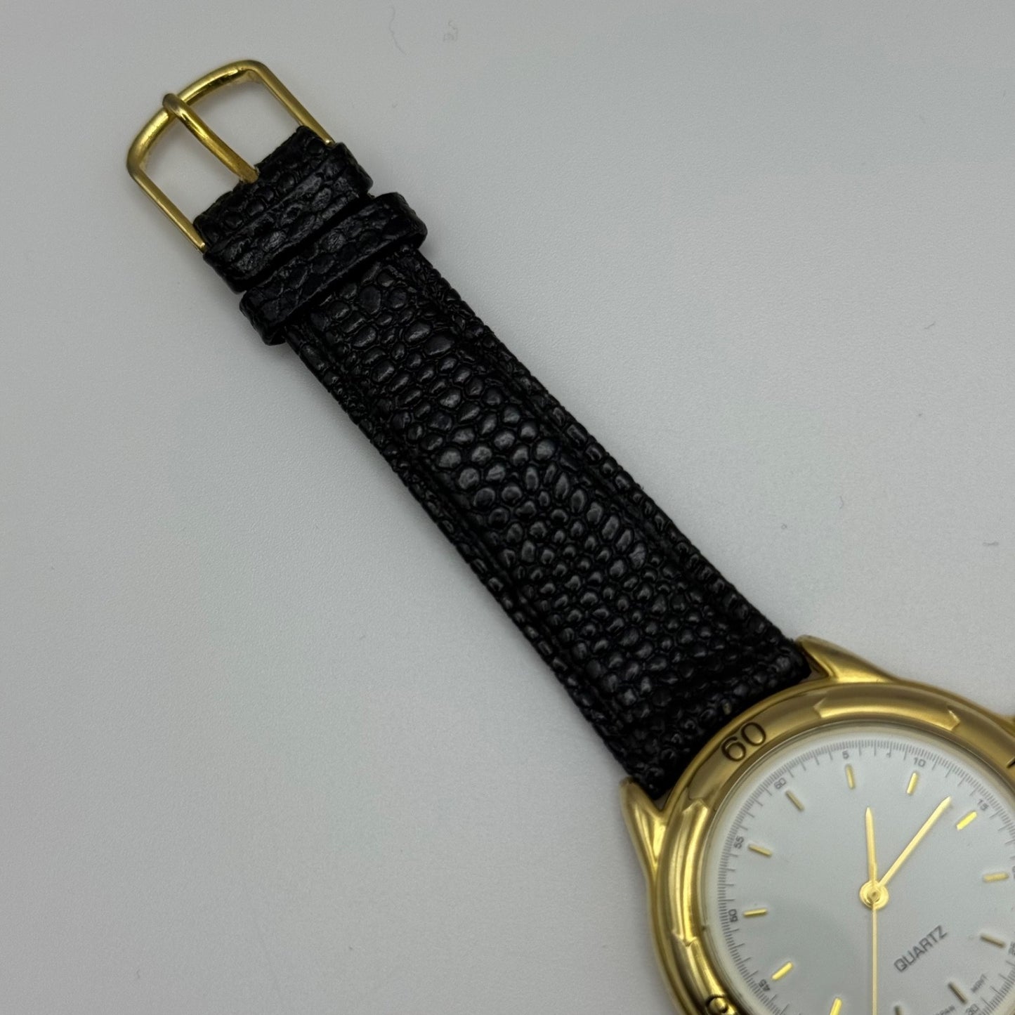 Working Ladies 60 Second Marker Dial 38mm Quartz Watch New Battery Adjustable