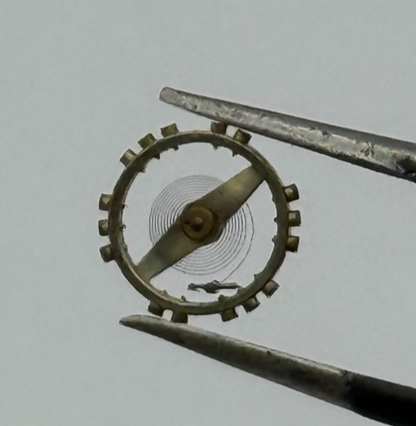 AS 976 1012 Balance Wheel Complete And Spring 29 M Watch Movement Parts NOS