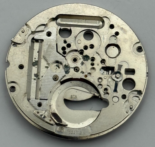 ETA 555.115 Quartz Watch Movement Vintage Swiss Parts Repair Spares 26.1mm