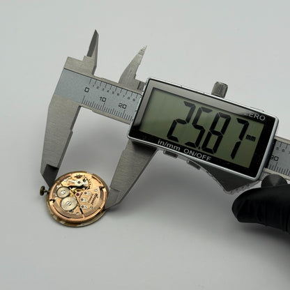 ETA 2409 Watch Movement Running Accurist Date Manual Wind Vintage Parts 25.8mm