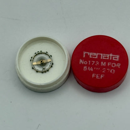 FEF 270 Balance Wheel Complete And Spring 5 1/4’’’ 173 M Watch Movement Parts