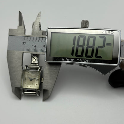 17mm Running Enicar Swiss Stainless Steel Ladies Vintage Manual Wind Watch PARTS