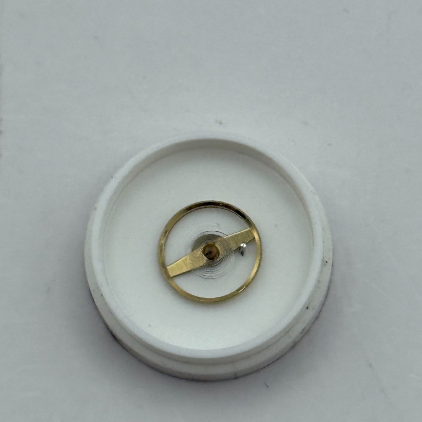 ST 69 Balance Wheel Complete And Spring 6 3/4 8''' 1155 Watch Movement Parts NOS