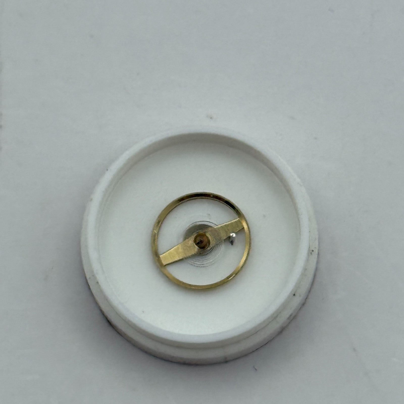 ST 69 Balance Wheel Complete And Spring 6 3/4 8''' 1155 Watch Movement Parts NOS