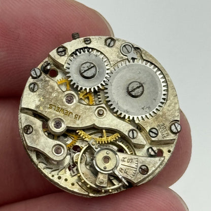 23.7mm Men's AS 340 A Schild Manual Wind 15 Jewels Swiss Watch Movement PARTS