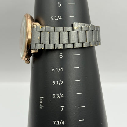 Working Daisy Fuentes Sub Seconds Ladies 33mm Quartz Watch DF145RGGY New Battery