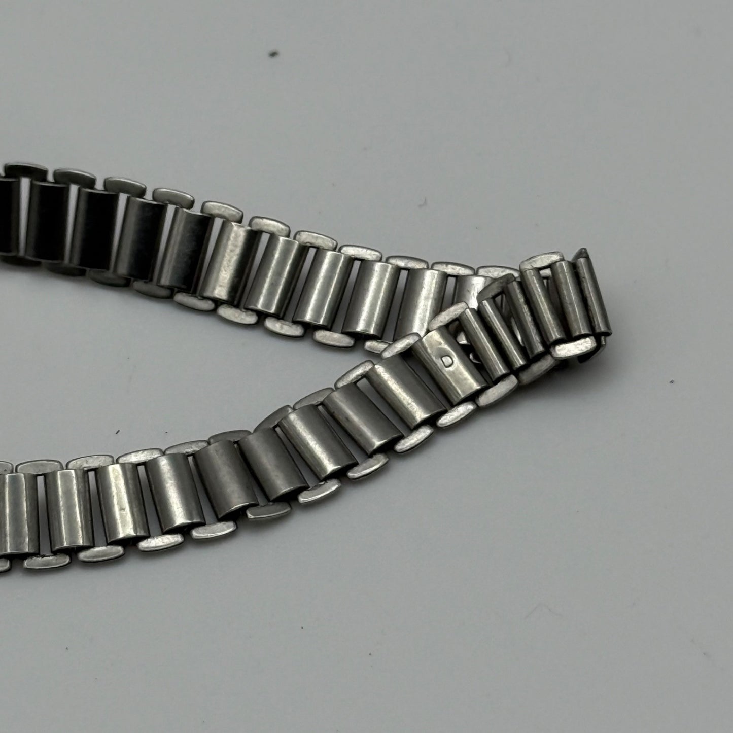 23mm Vintage Timex Cinderella Bonklip Bracelet Manual Wind Watch PARTS / REPAIR