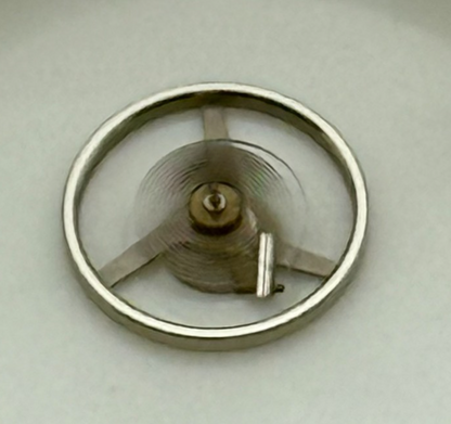 FE 68 Balance Wheel Complete And Spring 5 1/2'''  1805 M Watch Movement Parts
