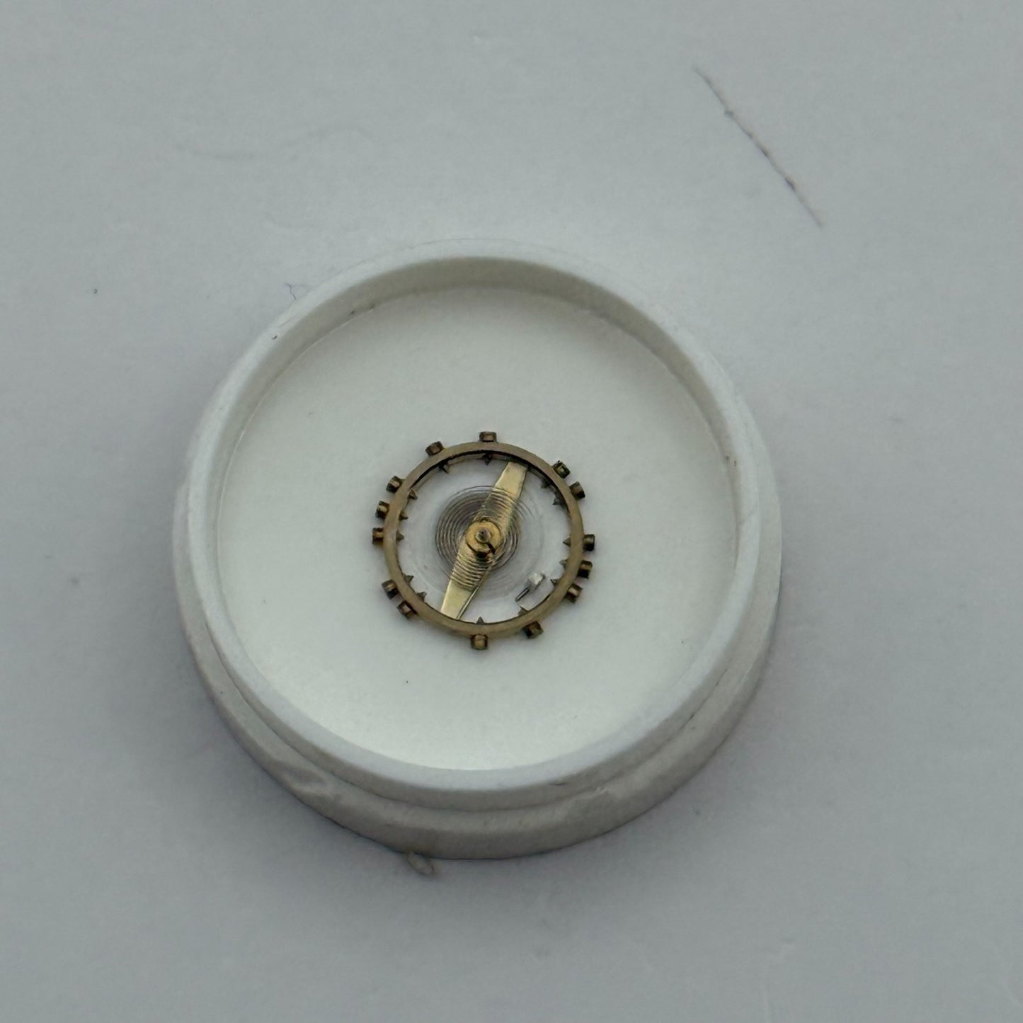 AS 1677 Balance Wheel Complete And Spring Inca 1224 M Watch Movement Parts NOS