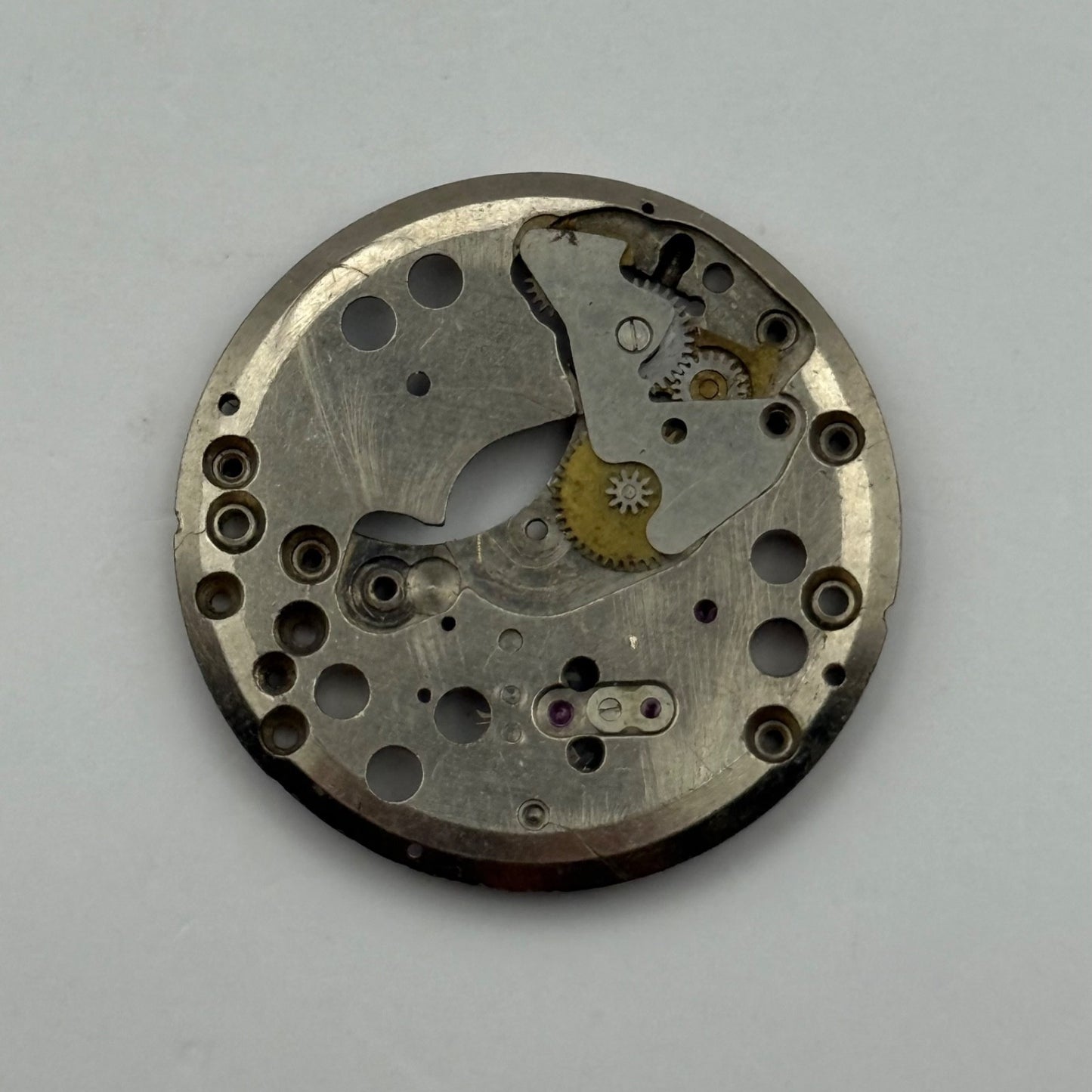 Amida 920 Watch Movement Main Plate Manual Wind Vintage Swiss Parts 26.9mm