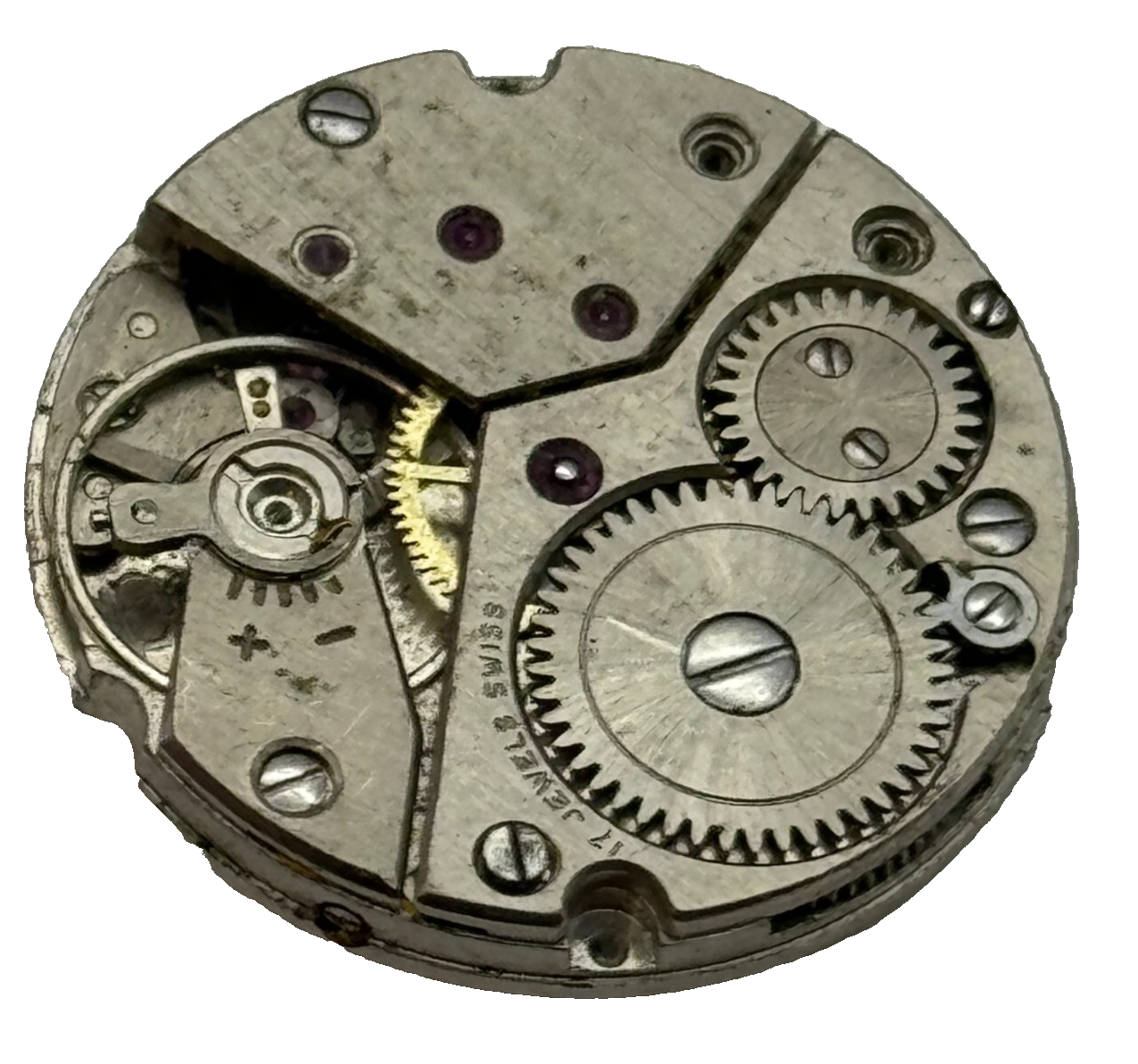 23.7mm Mens Peseux 320 Manual Wind 17 Jewels Watch Movement PARTS REPAIR SPARES