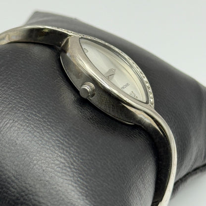 Sekonda Ladies Quartz Watch Crystal Accents Silver Tone Bracelet Working 17mm