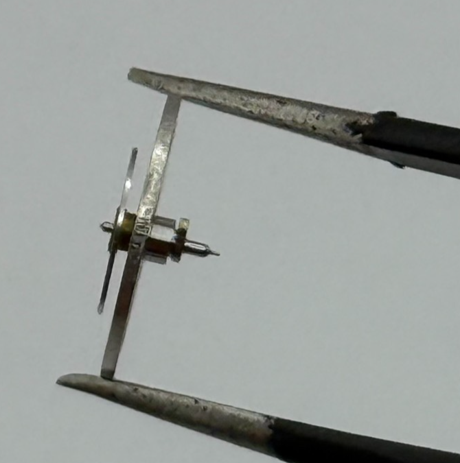 BFG 866 Balance Wheel Complete And Spring 64 Watch Movement Parts NOS