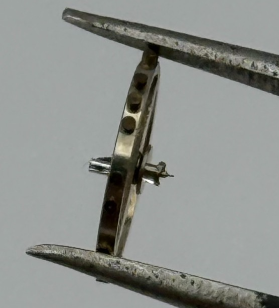 ETA 1301 Balance Wheel Complete And Spring  Watch Movement Parts NOS